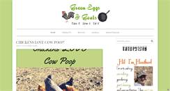 Desktop Screenshot of greeneggsandgoats.com